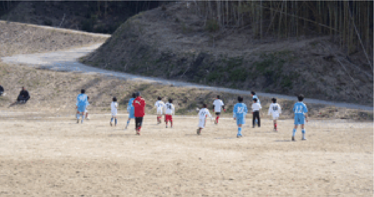 白坂地区　サッカーグラウンド提供